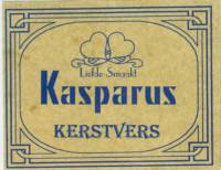 Bierbrouwerij Kasparus, Kasparus Kerstvers