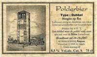 Bierbrouwerij Kasparus, Polderbier Dubbel