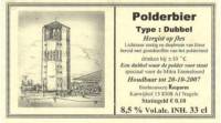 Bierbrouwerij Kasparus, Polderbier Dubbel