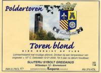 Bierbrouwerij Kasparus, Poldertoren Toren Blond
