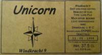 Bierbrouwerij Kasparus, Unicorn Windkracht 9