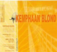 Stadsbrouwerij De Kemphaan BV, Kemphaan Blond