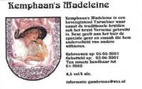 Stadsbrouwerij Almere, Kemphaan's Madeleine
