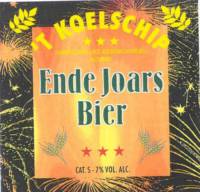 Bierbrouwerij 't Koelschip, Endejoarsbier