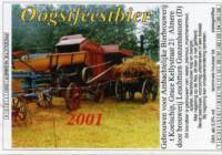 Bierbrouwerij 't Koelschip, Oogstfeestbier 2001