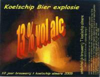 Bierbrouwerij 't Koelschip, Koelschip Bier Explosie