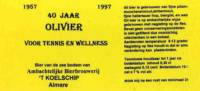 Bierbrouwerij 't Koelschip, 40 jaar Olivier