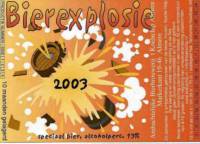 Bierbrouwerij 't Koelschip, Bierexplosie 2003