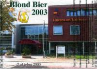 Bierbrouwerij 't Koelschip, Blond Bier 2003