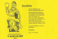 Bierbrouwerij 't Koelschip, Feestbier