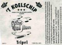 Bierbrouwerij 't Koelschip, Gelagh van Almere Tripel