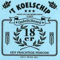 Bierbrouwerij 't Koelschip, Gefeliciteerd 18er