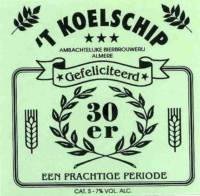 Bierbrouwerij 't Koelschip, Gefeliciteerd 30er