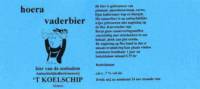 Bierbrouwerij 't Koelschip, Hoera Vaderbier