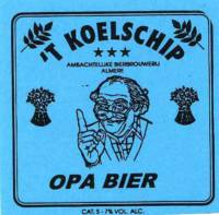 Bierbrouwerij 't Koelschip, Opa Bier