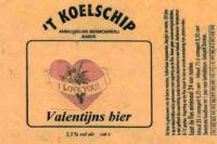 Bierbrouwerij 't Koelschip, Valentijnsbier