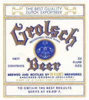 Grolsch, Grolsch Beer