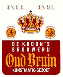 Bierbrouwerij De Kroon (Oirschot), Oud Bruin