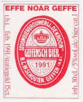 Bierbrouwerij De Kroon (Oirschot), Geffensch Bier 1991