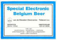 Bierbrouwerij De Kroon (Oirschot), Special Electronic Belgium Beer
