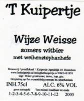 Bierbrouwerij 't Kuipertje, Wijze Weisse Zomers Witbier