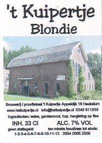 Bierbrouwerij 't Kuipertje, Blondie