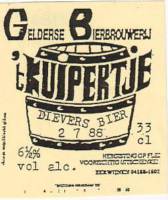 Bierbrouwerij 't Kuipertje, Dievers Bier