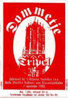 Bierbrouwerij 't Kuipertje, Dommetje Tripel