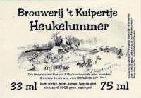 Bierbrouwerij 't Kuipertje, Heukelummer