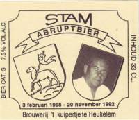 Bierbrouwerij 't Kuipertje, Stam Abruptbier