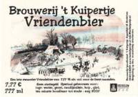 Bierbrouwerij 't Kuipertje, Vriendenbier Heukelum 777