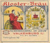 Brouwerij De Leeuw (Valkenburg), Kloster-Bräu