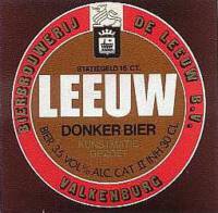 Brouwerij De Leeuw (Valkenburg), Leeuw Donker Bier