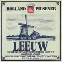 Brouwerij De Leeuw (Valkenburg), Leeuw Holland Pilsener