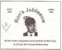 Brouwerij De Leeuw (Valkenburg), Ron's Jubileeuw