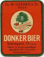 Lindeboom Bierbrouwerij, Donker Bier