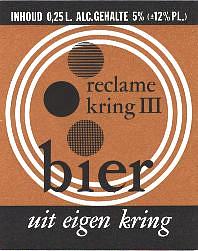 Lindeboom Bierbrouwerij, Reclame Kring III Bier