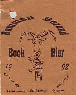 Stadsbrouwerij Sint Martinus, Bommen Berend Bock Bier 1992