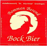 Stadsbrouwerij Sint Martinus, Bommen Berend Bockbier