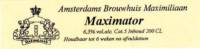 Amsterdams Brouwhuis Maximiliaan, Maximator