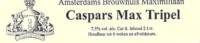 Amsterdams Brouwhuis Maximiliaan, Caspars Max Tripel