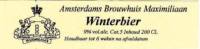 Amsterdams Brouwhuis Maximiliaan, Winterbier