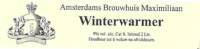 Amsterdams Brouwhuis Maximiliaan, Winterwarmer