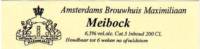 Amsterdams Brouwhuis Maximiliaan, Meibock