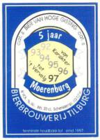 Bierbrouwerij Moerenburg, 5 Jaar Moerenburg