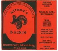 Bierbrouwerij Moerenburg, Altena's Bockje 