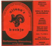 Bierbrouwerij Moerenburg, Altena's Bockje 