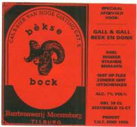 Bierbrouwerij Moerenburg, Bèkse Bock