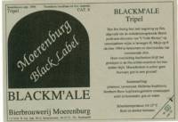 Bierbrouwerij Moerenburg, Blackm' Ale