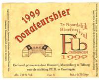 Bierbrouwerij Moerenburg, Donateursbier 1999